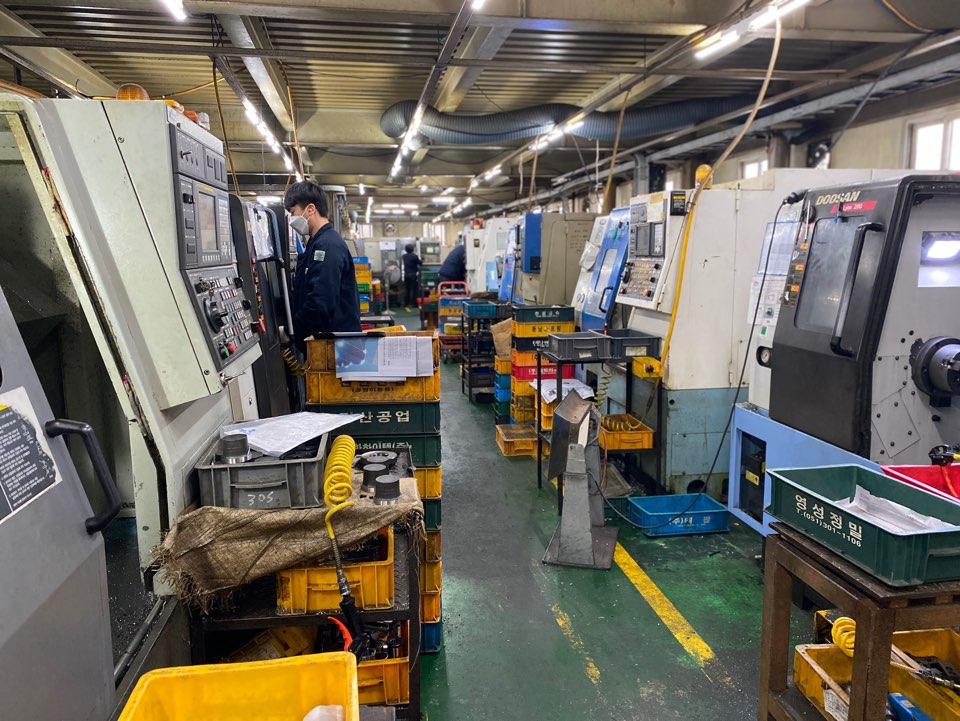 CNC 가공 LINE