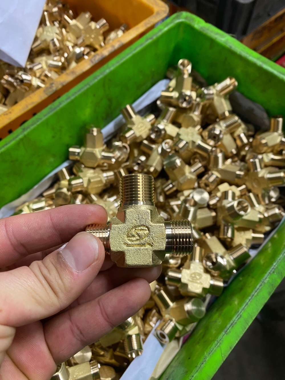It is a Brass LOK fitting.
